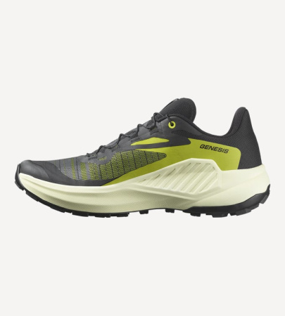 Кроссовки GENESIS (RU 43.5 UK 10 USm 10.5 СМ 28; black/sulphur spring/transparent yellow)